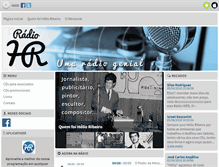 Tablet Screenshot of helioribeiro.com